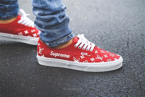 supreme lv vans|Vans special edition shoes.